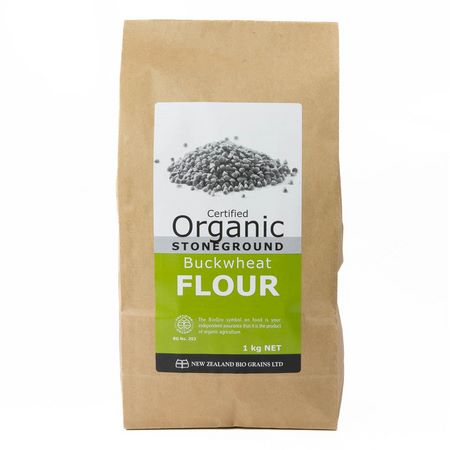 Bio Gro certified Organic / Biologically grown Buckwheat Flour -