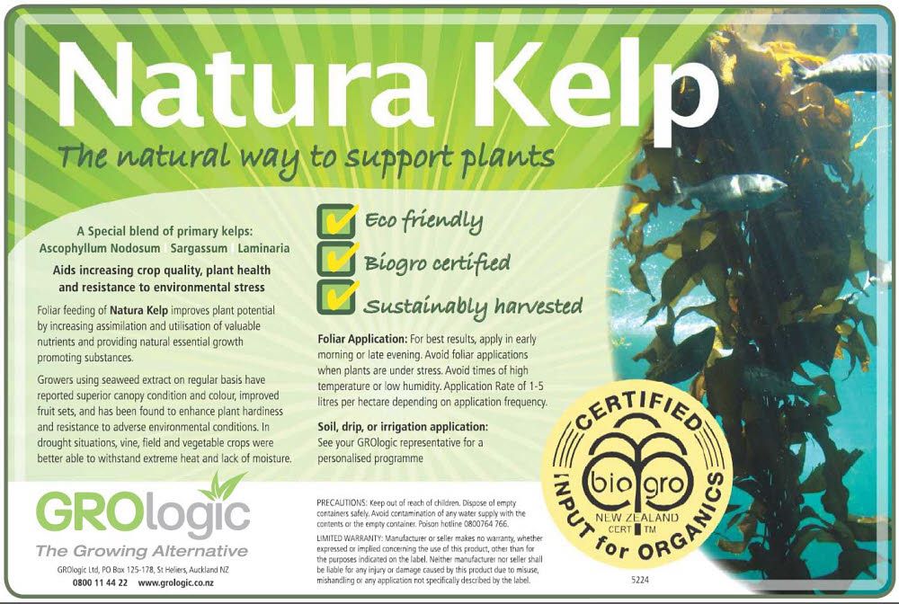 Natura Kelp - The natural way to support plants